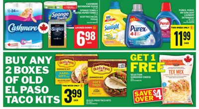 Food Basics Ontario: Buy 2 Old El Paso Taco Kits and Get Free Selection Shredded Cheese
