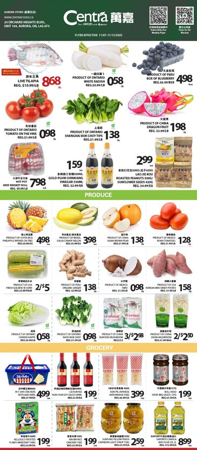 Centra Foods (Aurora) Flyer November 7 to 13