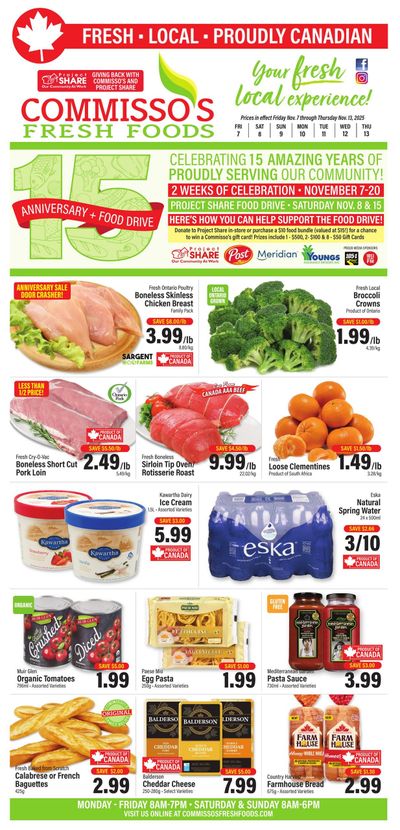Commisso's Fresh Foods Flyer November 7 to 13