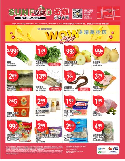 Sunfood Supermarket Flyer November 7 to 13