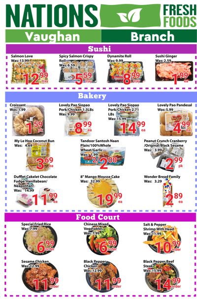 Nations Fresh Foods (Vaughan) Flyer November 7 to 13