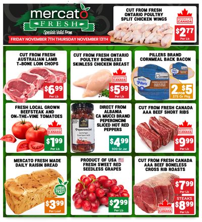 Mercato Fresh Flyer November 7 to 13