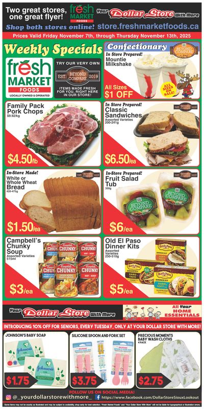 Fresh Market Foods Flyer November 7 to 13