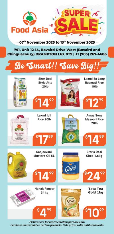 FoodAsia Flyer November 7 to 13