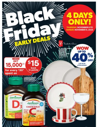 Real Canadian Superstore Ontario: Black Friday Early Deals + More