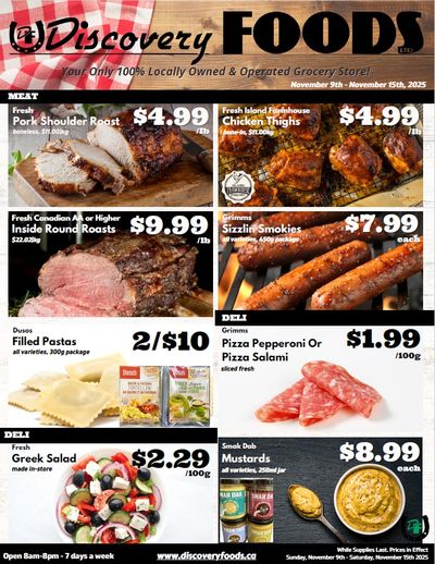Discovery Foods Flyer November 9 to 15