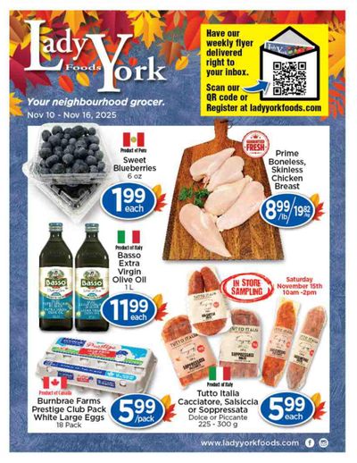 Lady York Foods Flyer November 10 to 16