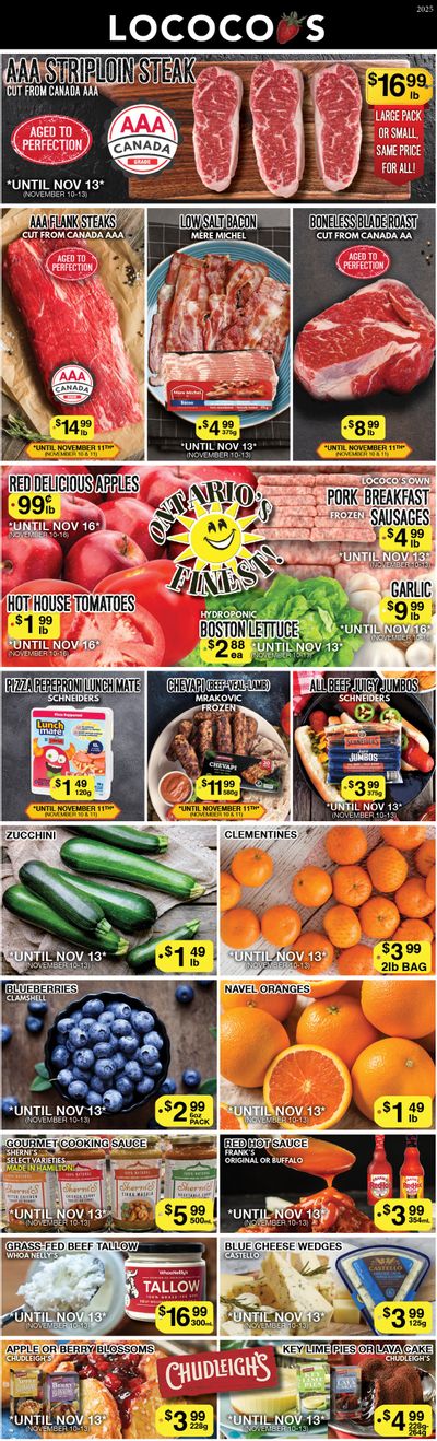 Lococo's Flyer November 10 to 13