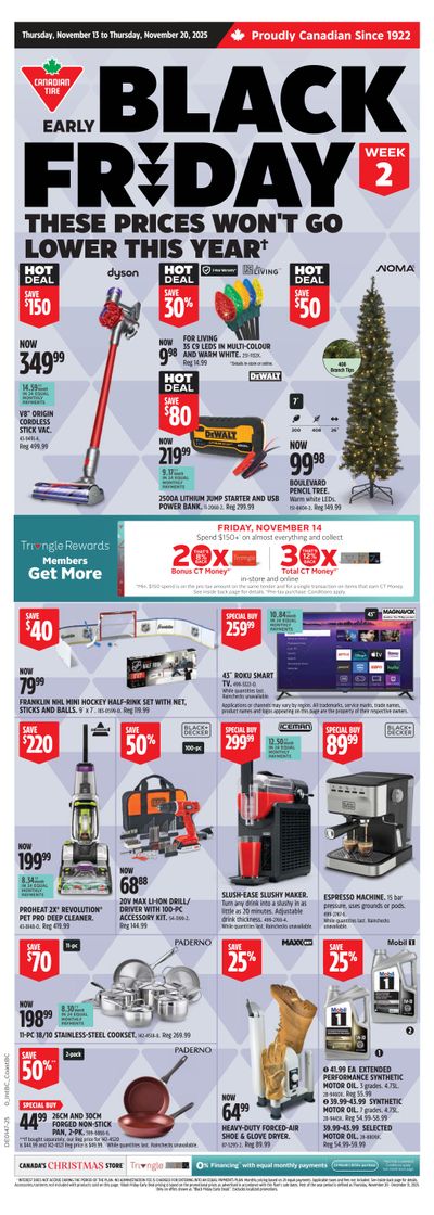 Canadian Tire (West) Flyer November 13 to 20