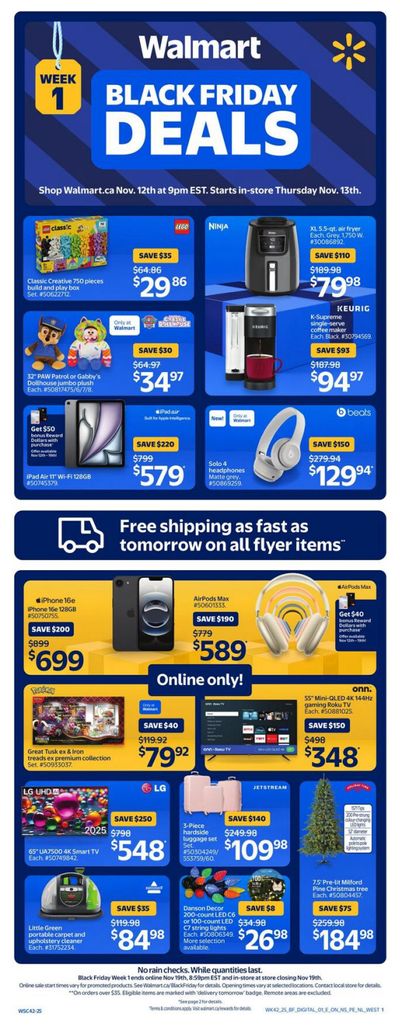 Walmart (Atlantic) Flyer November 13 to 19