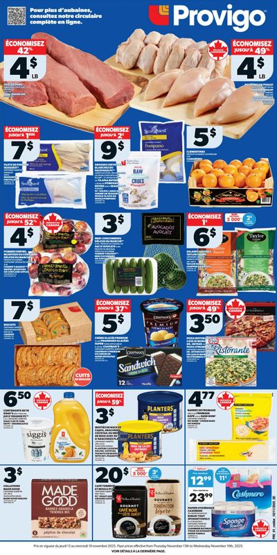 Provigo Flyer November 13 to 19