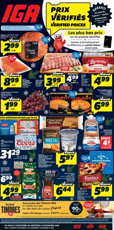 IGA (QC) Flyer November 13 to 19