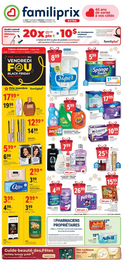 Familiprix Extra Flyer November 13 to 19