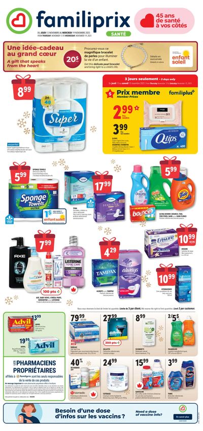 Familiprix Sante Flyer November 13 to 19