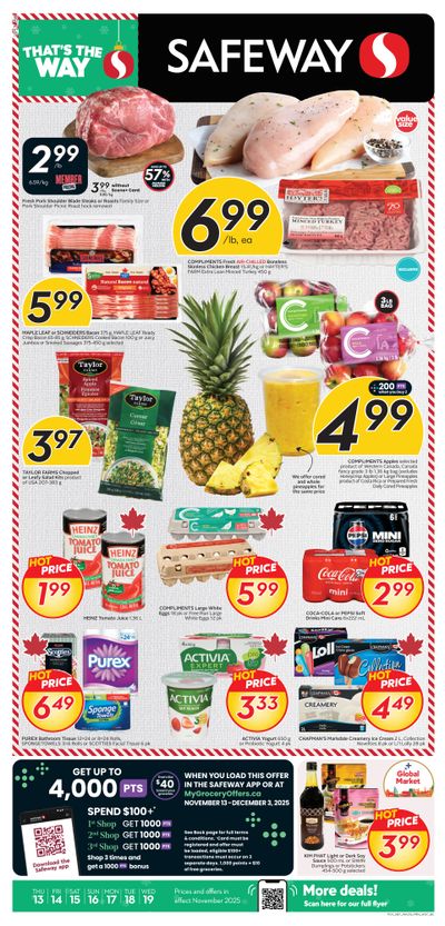 Safeway (BC) Flyer November 13 to 19