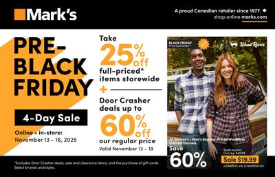 Mark's Flyer November 13 to 19