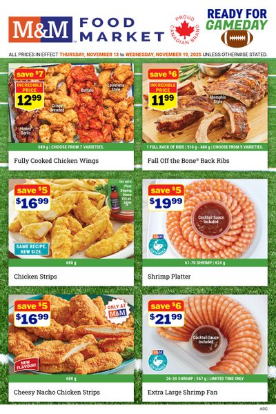 M&M Food Market (Atlantic, ON & West) Flyer November 13 to 19