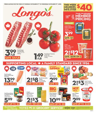 Longo's Flyer November 13 to 19