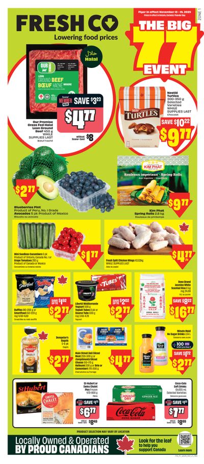 FreshCo (ON) Flyer November 13 to 19
