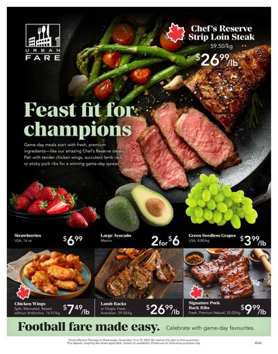 Urban Fare Flyer November 13 to 19