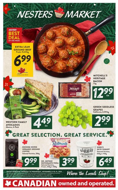 Nesters Market Flyer November 13 to 19