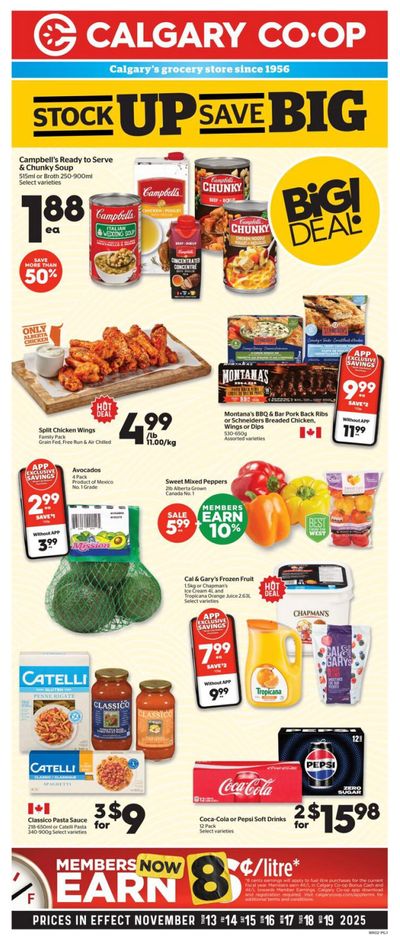 Calgary Co-op Flyer November 13 to 19