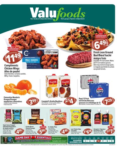 Valufoods Flyer November 13 to 19