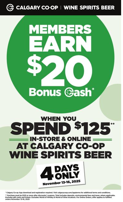 Calgary Co-op SWCB Flyer November 13 to 19