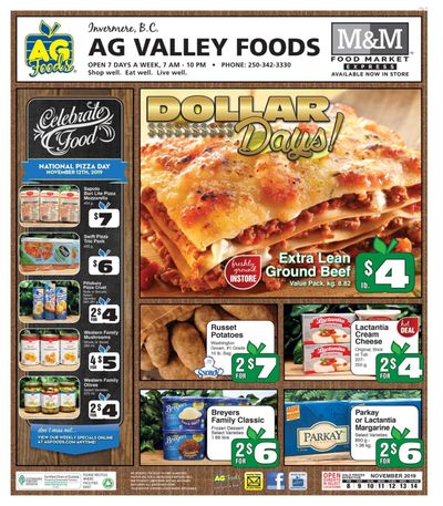 AG Foods Flyer November 8 to 14