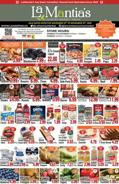LaMantia's Flyer November 13 to 19