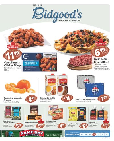 Bidgood's Flyer November 13 to 19