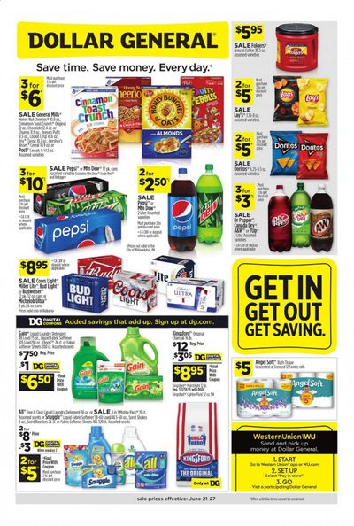 Dollar General Weekly Ad & Flyer June 21 to 27