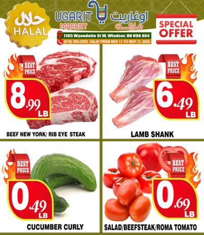 Ugarit Market Flyer November 11 to 17