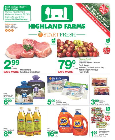 Highland Farms Flyer November 13 to 26