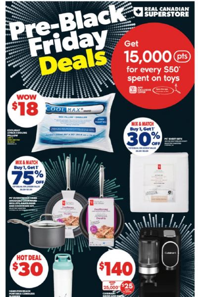Real Canadian Superstore Black Friday Deals: Get 15,000 Points For Every $50 Spent On Toys + More