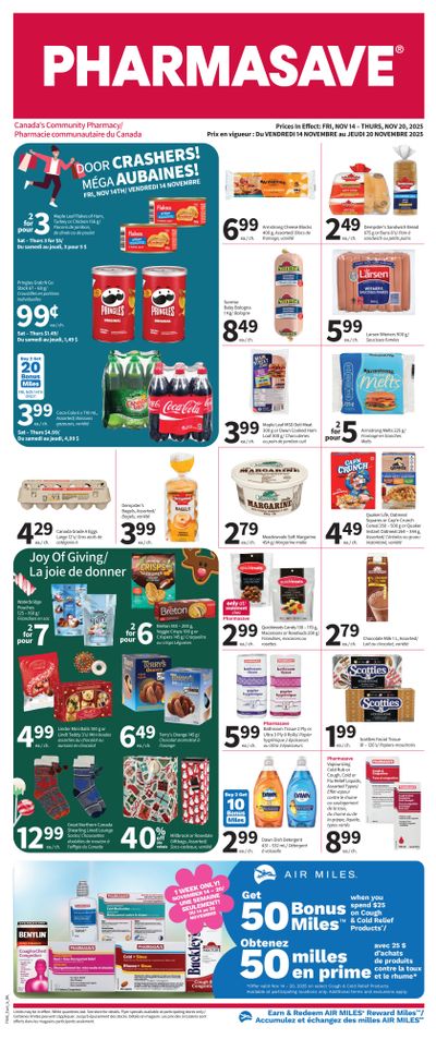 Pharmasave (NB) Flyer November 14 to 20