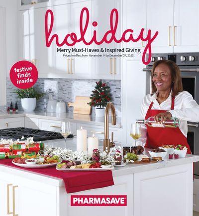 Pharmasave (ON & West) Holiday Gift Guide November 14 to December 24