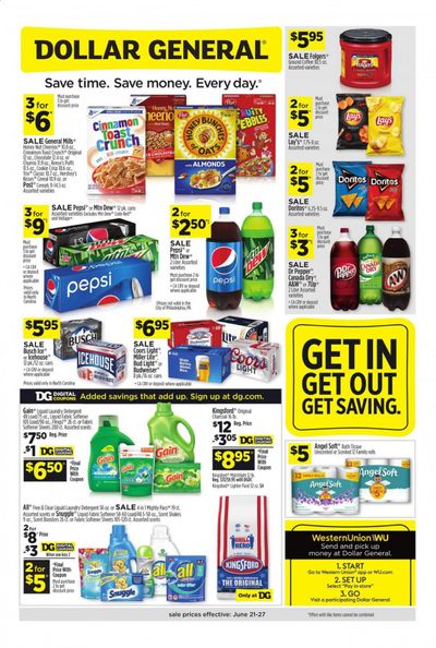 Dollar General Weekly Ad & Flyer June 21 to 27