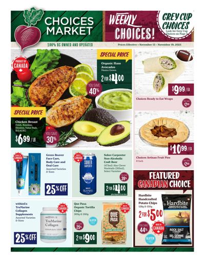 Choices Market Flyer November 13 to 19