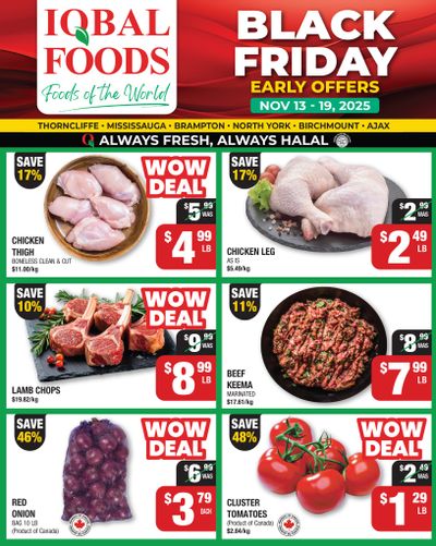 Iqbal Foods Flyer November 13 to 19