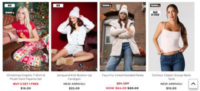 Sirens & Urban Planet & Forever 21 Canada Pre-Black Friday Sale: up to 50% off Select Items + Buy 2 Get 1 Free Christmas Collections