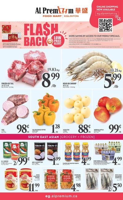 Al Premium Food Mart (Eglinton Ave.) Flyer November 13 to 19