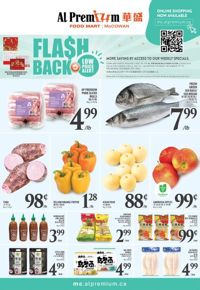 Al Premium Food Mart (McCowan) Flyer November 13 to 19
