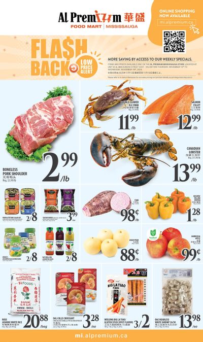 Al Premium Food Mart (Mississauga) Flyer November 13 to 19