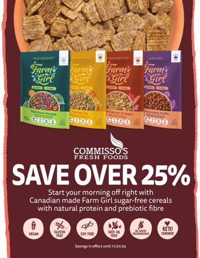 Commisso's Fresh Foods Wellness Flyer November 14 to 27