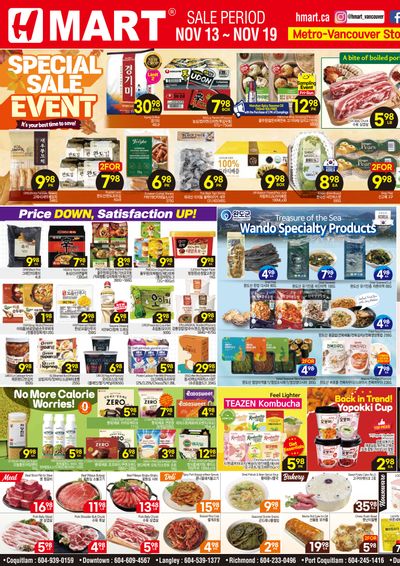 H Mart (West) Flyer November 13 to 19