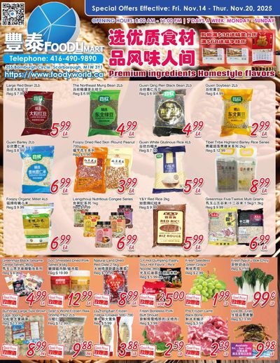 FoodyMart (Warden) Flyer November 14 to 20