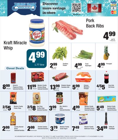 Bulkley Valley Wholesale Flyer November 13 to 19