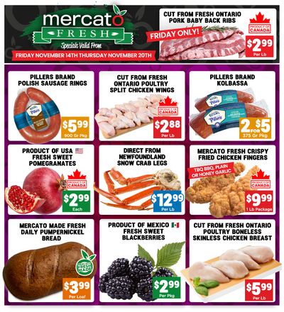 Mercato Fresh Flyer November 14 to 20