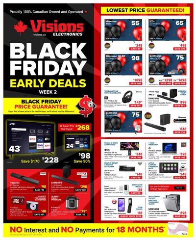 Visions Electronics Flyer November 14 to 19